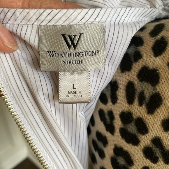 Worthington Blouse Sze Large (Cart F-100) - Picture 4 of 4